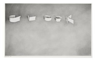 Ed Ruscha - Clock