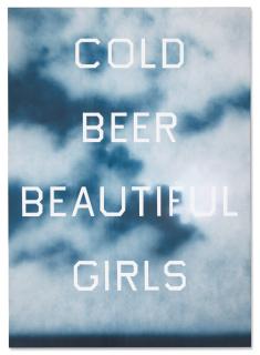 Ed Ruscha - Cold Beer Beautiful Girls