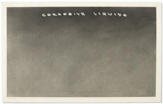 Ed Ruscha - Corrosive Liquids