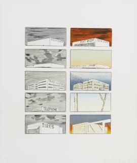 Ed Ruscha - Course Of Empire