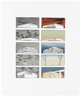 Ed Ruscha - Course of Empire