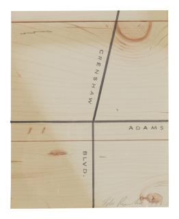 Ed Ruscha - Crenshaw, Adams