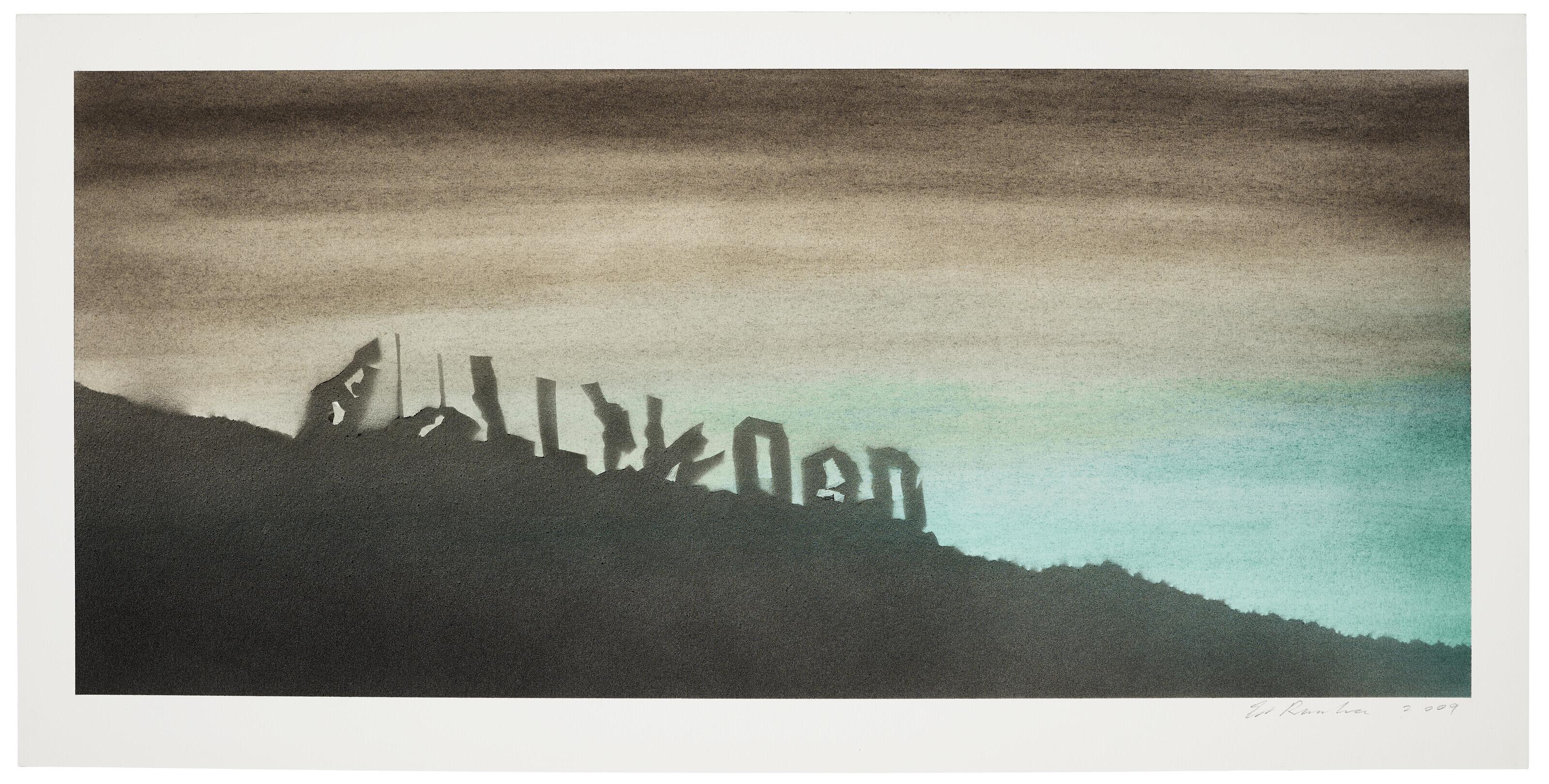 Ed Ruscha - Deteriorated Sign