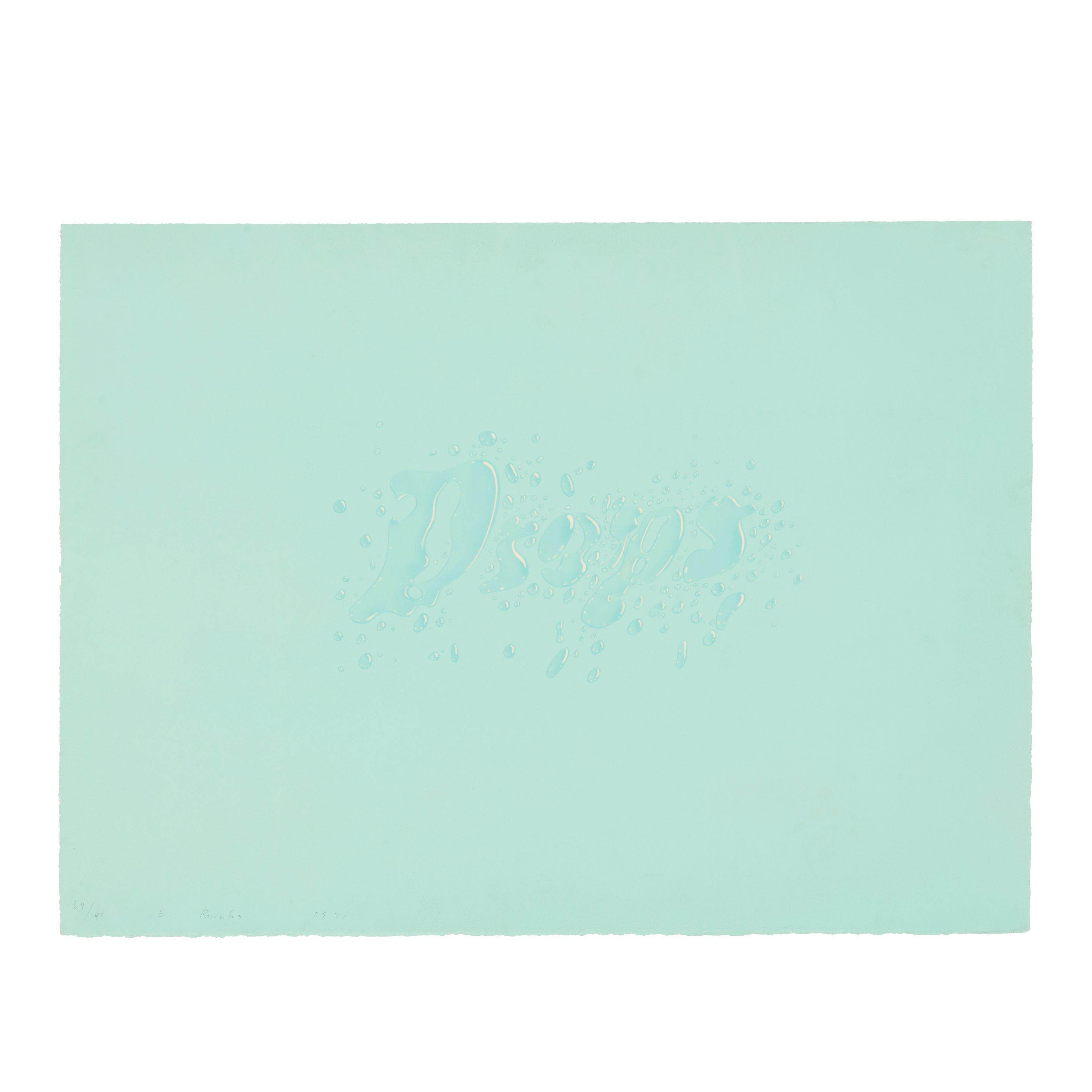 Ed Ruscha - Drops