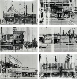 Ed Ruscha - Filthy Nastys, Whiskey A-Go-Go, Ah Fongs, Gazzarri\'s, Liquor Locker and Schwab\'s Pharmacy (from the Sunset Strip Series)