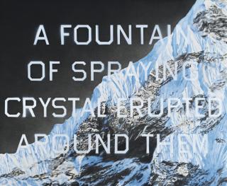 Ed Ruscha - Fountain Of Crystal
