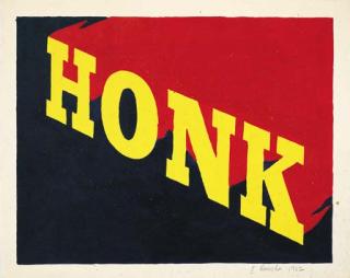 Ed Ruscha - Honk