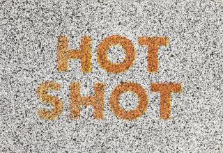 Ed Ruscha - Hot Shot, from 18 Small Prints