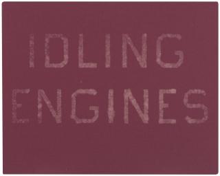 Ed Ruscha - Idling Engines