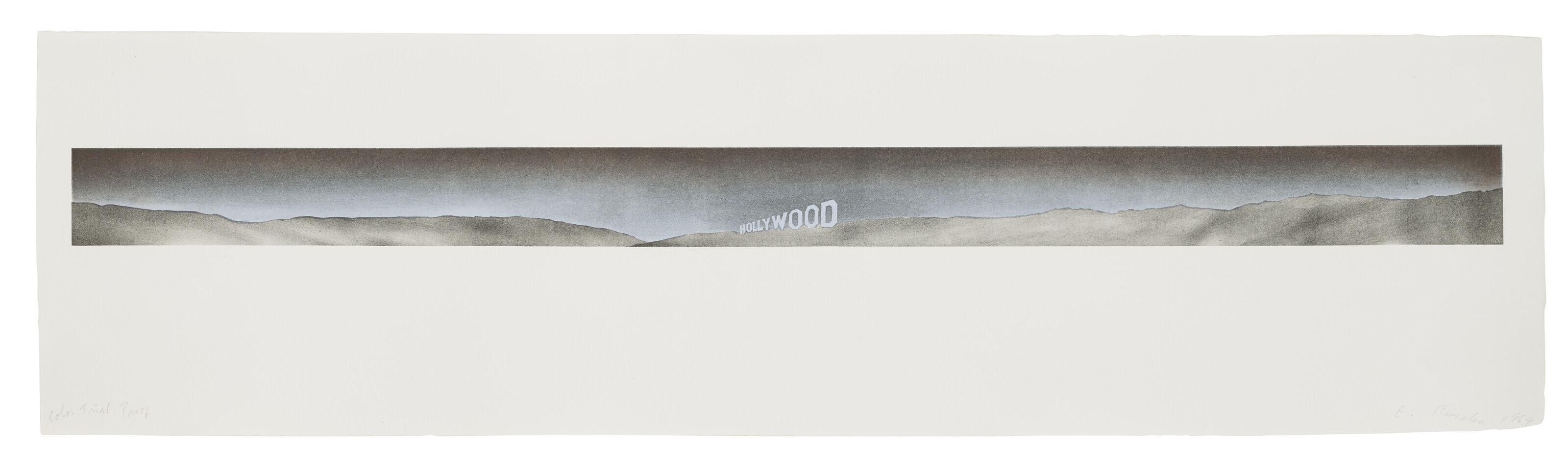 Ed Ruscha - Long Hollywood