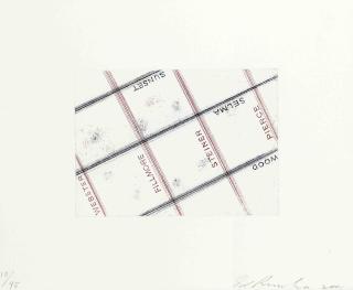 Ed Ruscha - Los Francisco San Angeles, Crown Point Press, San Francisco, 2001