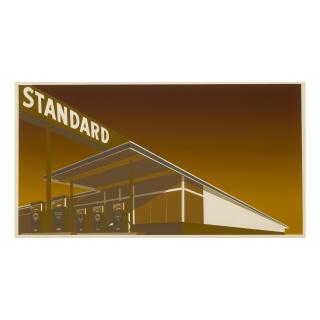 Ed Ruscha - Mocha Standard (Engberg 30)