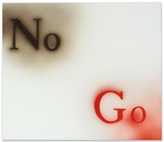 Ed Ruscha - No Go