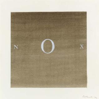 Ed Ruscha - Nox (Night)