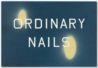 Ed Ruscha - Ordinary Nails