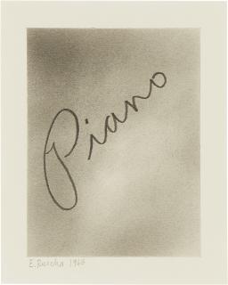 Ed Ruscha - Piano #3