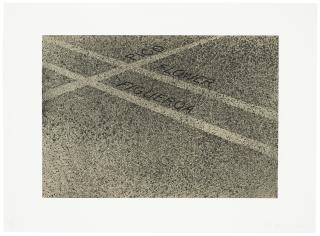 Ed Ruscha - Pico, Flower, Figueroa, from The MOCA Portfolio