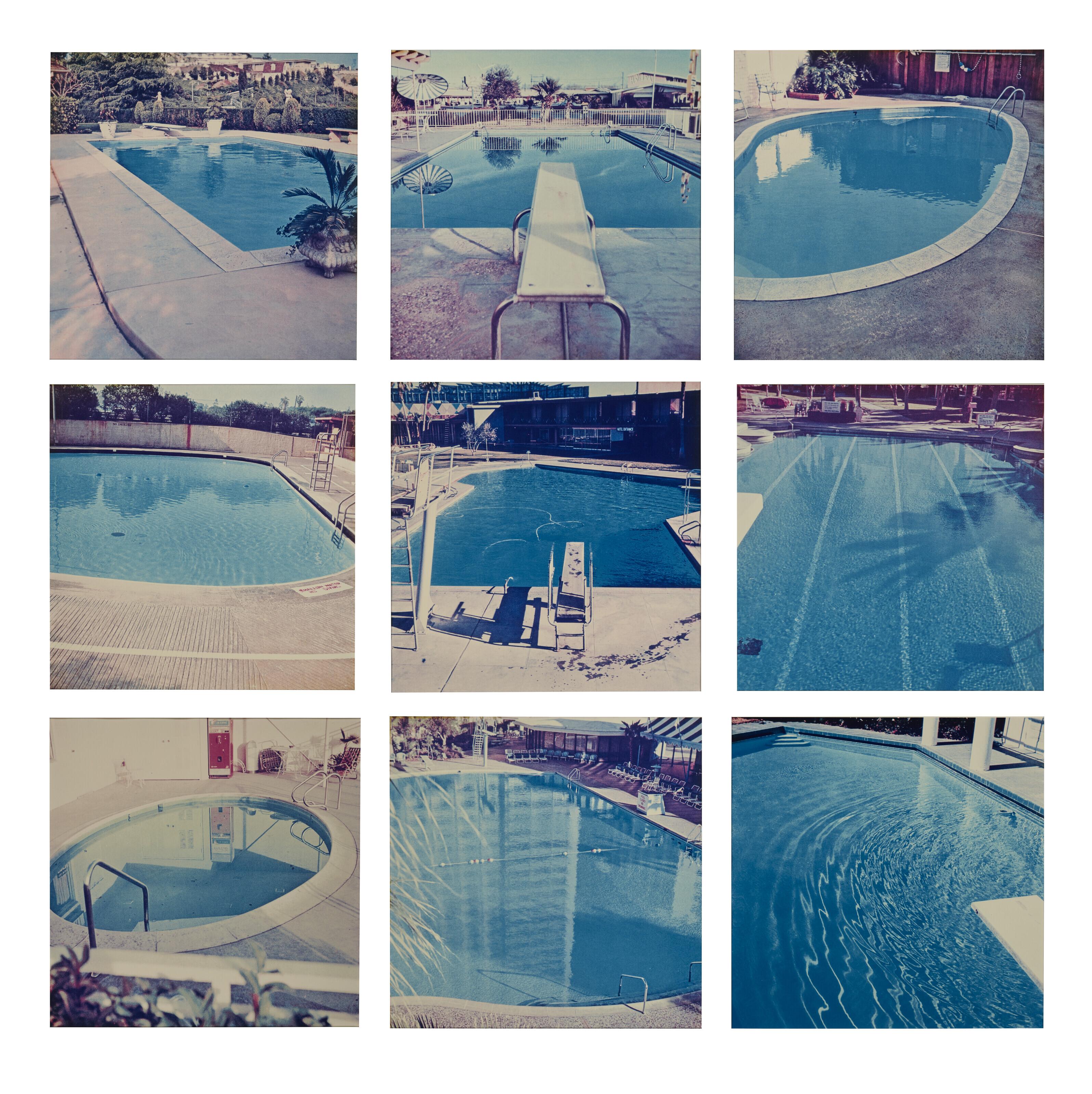 Ed Ruscha - Pools #1-#9 (from the Pools Series)