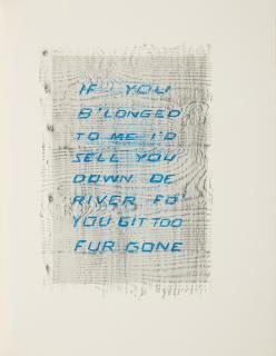 Ed  Ruscha - Sayings from Mark Twain\'s \