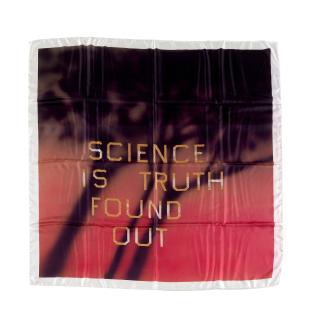 Ed Ruscha - Science Is Truth Found Out (Red Scarf)