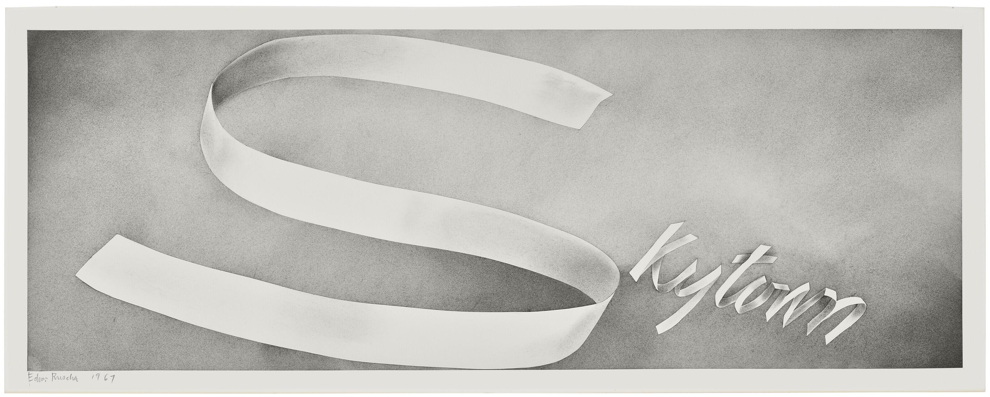 Ed Ruscha - Skytown