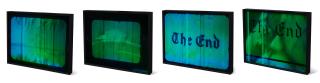 Ed Ruscha - The End #1-#4