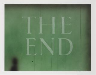 Ed Ruscha - The End #34