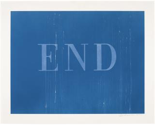 Ed Ruscha - The End #37
