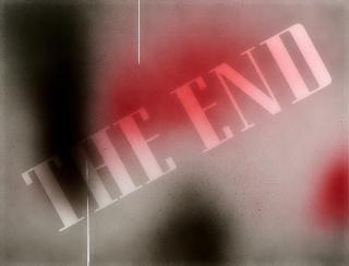 Ed Ruscha - The End #45