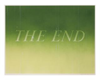 Ed Ruscha - The End #46