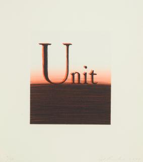 Ed Ruscha - Unit