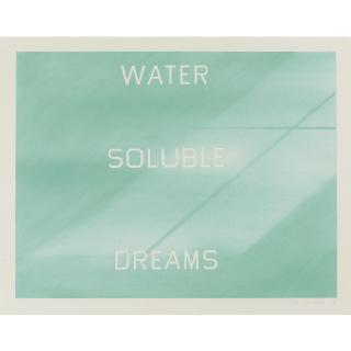 Ed Ruscha - Water Soluble Dreams