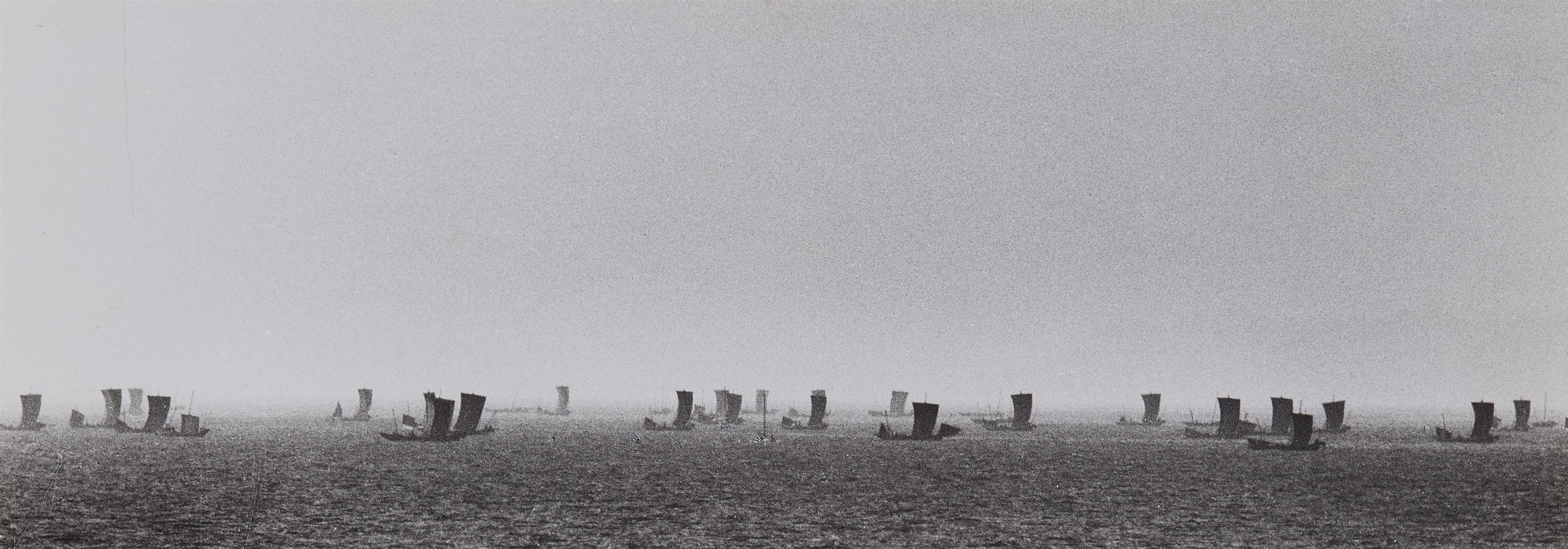 Ed van der Elsken - Japanese fishermen off the coast of Japan\'s main island Honshu