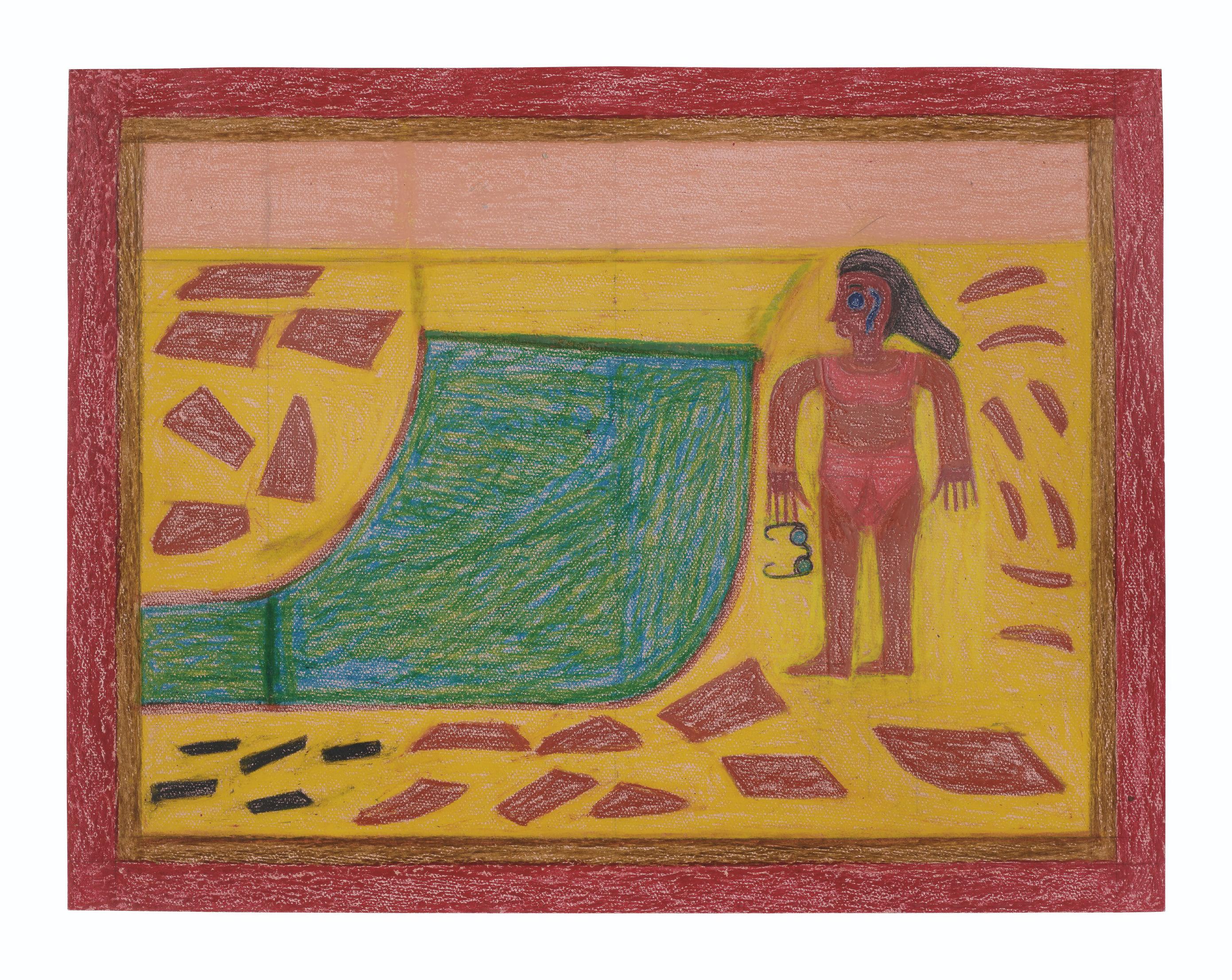 Eddie Arning - Girl at Beach