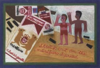 Eddie Arning - Stretch Out on the Marlboro Spread