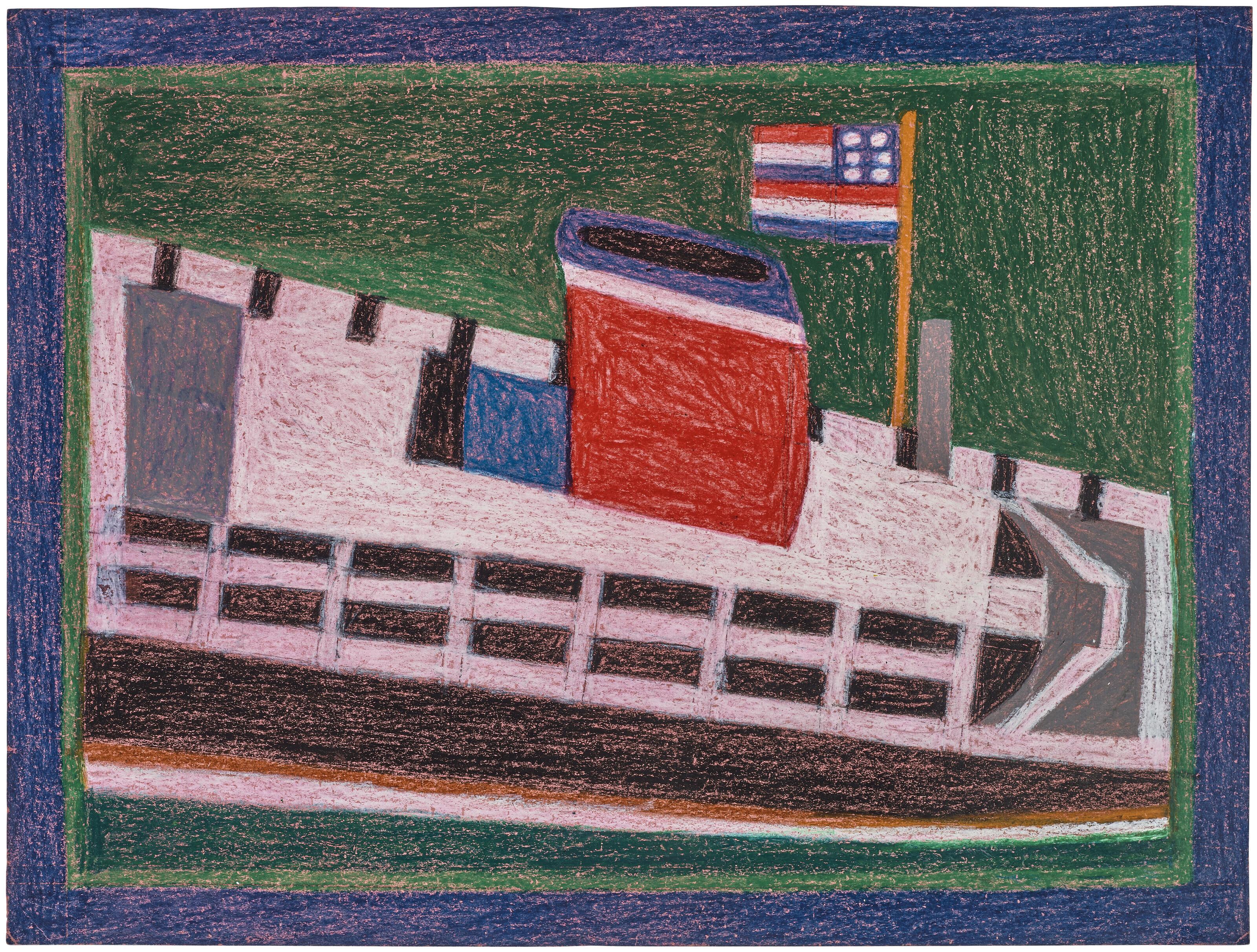 Eddie Arning - Untitled