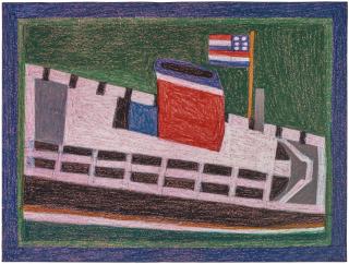 Eddie Arning - Untitled