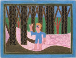 Eddie Arning - Untitled