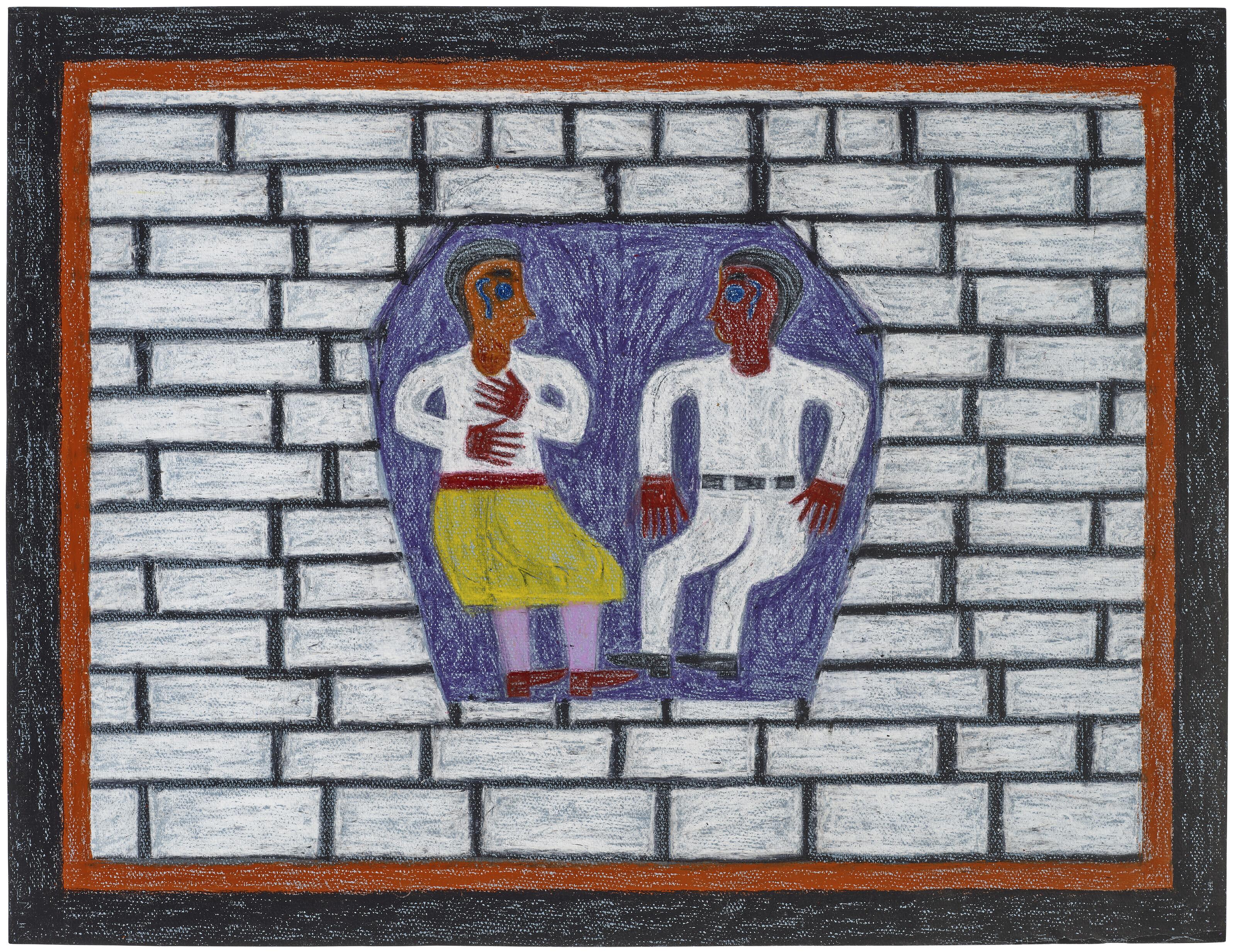 Eddie Arning - Untitled