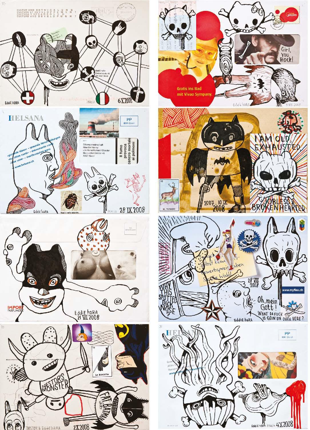 Eddie Hara - Postcards from the Alps Series