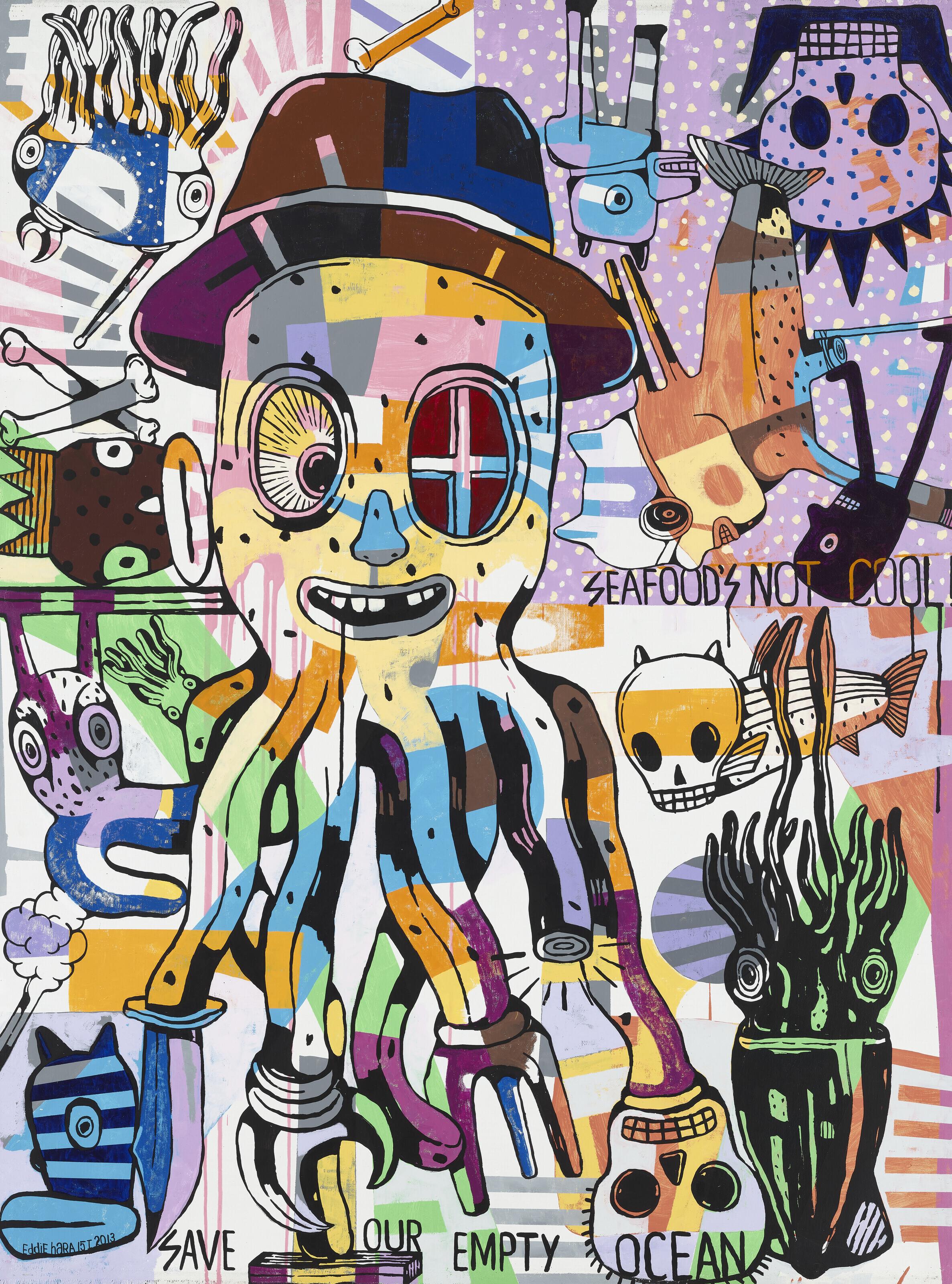 Eddie Hara - Seafood\'s Not Cool - Save Our Empty Ocean