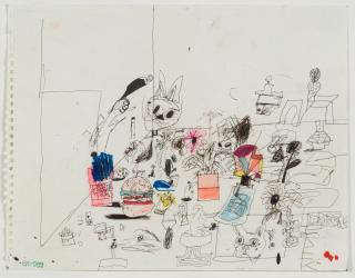 Eddie Martinez - Sans titre