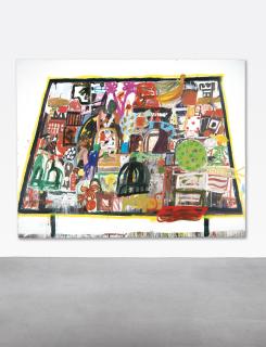 Eddie Martinez - Table, Quilt, Table #2