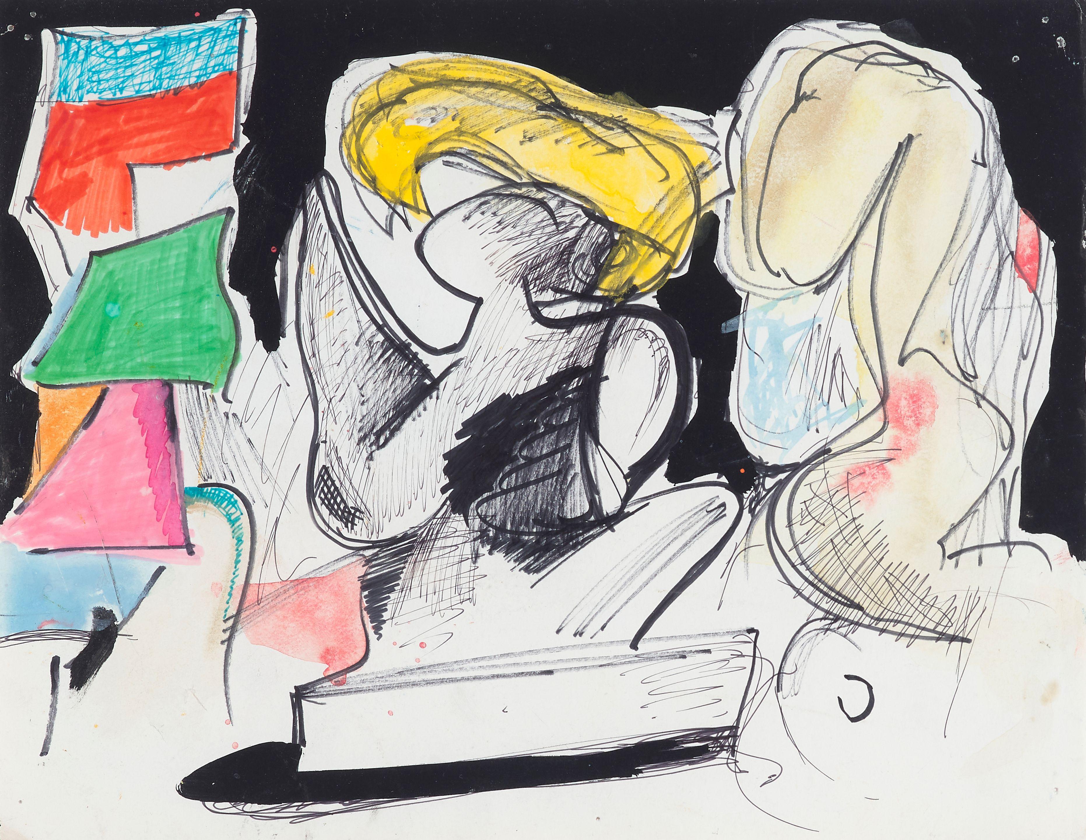 Eddie Martinez - Untitled, 2012