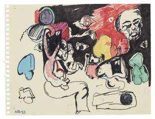 Eddie Martinez - Untitled