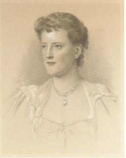 Eden Upton Eddis - Portrait of Kingsmill Power, bust-length; and Portrait of Mary Henrietta Power, neè Mangles, bust-length