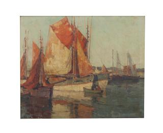 Edgar Alwin Payne - French Tuna Boats