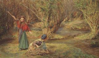 Edgar Barclay - The faggott gatherers