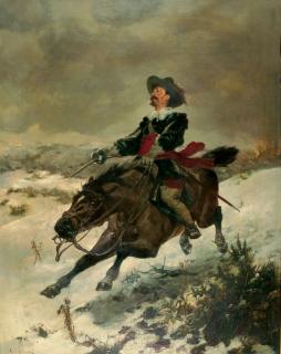 Edgar Bundy - Don Quichotte im vollen Galopp.
