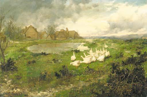 Edgar Bundy - The duck pond